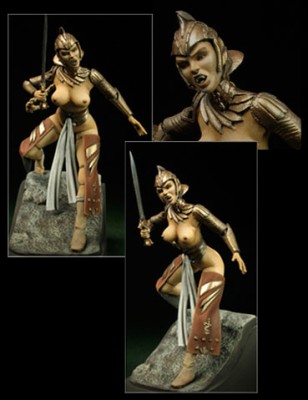Girls G-12004 Elfic Vampiress Warrior, 90 мм