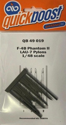 QuickBoost QB49019 F-4B Phantom II LAU-7 pylons (TAM) 1/48