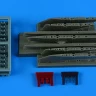 Aires 4916 F-5E Tiger II pylons&missile launchers (AFV) 1/48