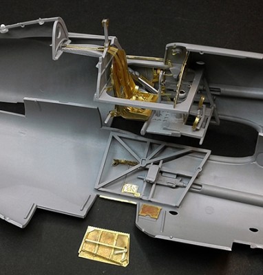 Aims AIMS32PE12 Gloster Gladiator Mk.I/Mk.II/Sea cockpit details (designed to be used with ICM UA GB kits) 1/32