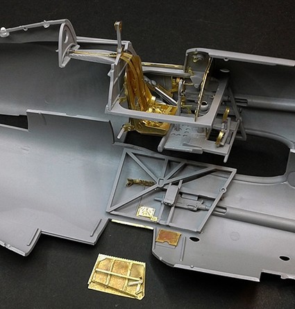 Aims AIMS32PE12 Gloster Gladiator Mk.I/Mk.II/Sea cockpit details (designed to be used with ICM UA GB kits) 1/32