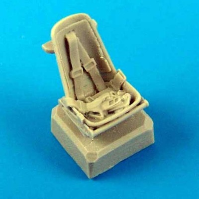 QuickBoost QB72401 Bf 109E seat with safety belts 1/72