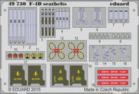 Eduard 49730 F-4D seatbelts 1/48