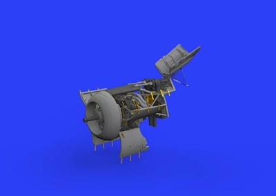 Eduard 648440 BRASSIN 1/48 Fw 190A-8/R2 engine&amp;fusel.guns (EDU)