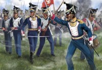 Strelets STR14472 Polish Infantry in Attack (Napoleonic era) 1/72