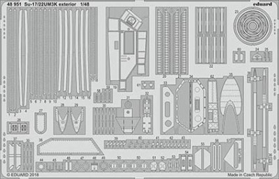 Eduard 48951 Su-17/22UM3K exterior 1/48