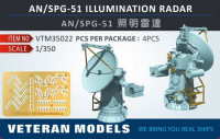 Veteran models VTM35022 AN/SPG-51 ILLUMINATORS 1/350