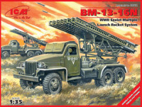 ICM 35512 БМ 13-16, система залпового огня 1/35