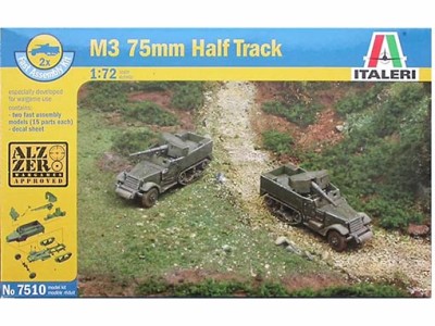 Italeri 07510 Техника и вооружение M3 76mm Gun Motor Carriage 1/72