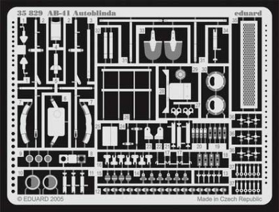 Eduard 35829 AB-41 Autoblinda ITA