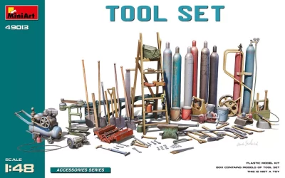 Miniart 49013 Tool Set 1/48
