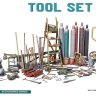 Miniart 49013 Tool Set 1/48