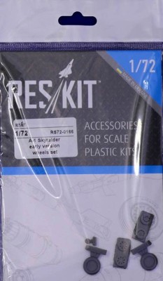 Reskit RS72-0166 A-1 Skyraider early wheels set (ACAD,HAS,ITA) 1/72