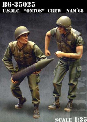 Bravo6 35025 USMC ontos crew 1/35