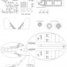 New Ware NWA-M0397 1/48 Mask Su-33 ADVANCED (KINETIC K48062)