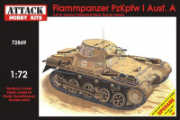 Attack Hobby 72869 Flammpanzer PzKpfw I Ausf. A 1/72