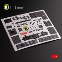 Reskit K48107 UH-1Y 'Venom' interior 3D (ZIMI/KITTYH) 1/48