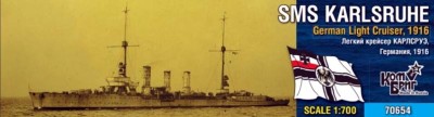 Combrig 70654 German Light Cruiser SMS Karlsruhe, 1916 1/700