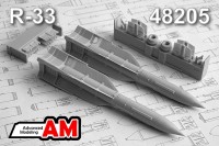 Advanced Modeling AMC 48205 Р-33 Авиационная управляемая ракета класса «Воздух-воздух»   1/48