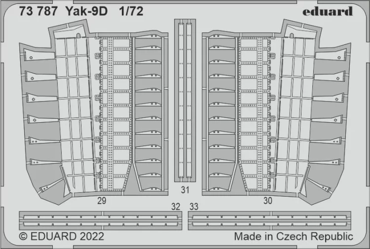 Eduard 73787 SET Yak-9D (ZVE) 1/72