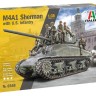 Italeri 06568 M4A1 Sherman With U.S. Infantry 1/35