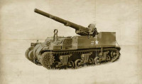 Italeri 7076 САУ M12 Gun Motor Carriagе 1/72