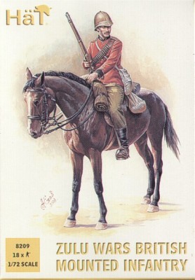HAT 8209 Zulu Wars British Mounted Infantry 1/72