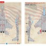 Print Scale 72523 McDonnell F-15A/F-15C/F-15E Eagle Technical Stencils 'Low Vis 1/72