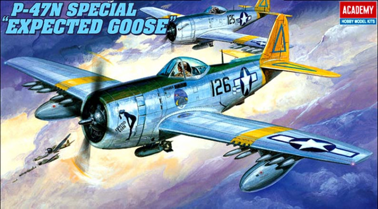 Academy 12281 P-47N "Expected Goose" 1/48