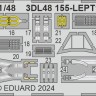 Eduard 3DL48155 F-16C Block 25 SPACE (TAM) 1/48