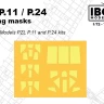 IBG Models M7204 PZL P.11/P.24 Painting Mask set 1/72