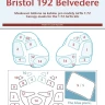 Peewit M72356 Canopy mask Bristol 192 Belveder(AIRFIX) 1/72