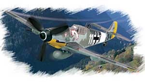 Hobby Boss 80225 Самолет BF109G-6 1/72