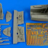 Aires 2198 Me 163B Komet cockpit set 1/32