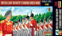 Strelets STR29672 British Light Infantry Standing Order Arms Napoleonic 1/72