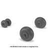Armory ARAW48031 Mil Mi-24 Hind wheels with weighted tires/tyres Mi-24D, Mi-24V, Mi-35 1/48