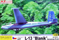 Az Model 48073 1/48 L-13 'Blanik' Aeroclub (CZ, GB, JP, IT decal) 1/48