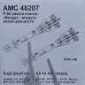 Advanced Modeling AMC 48207 R-60 Short range Air to Air missile (2 pcs.) 1/48