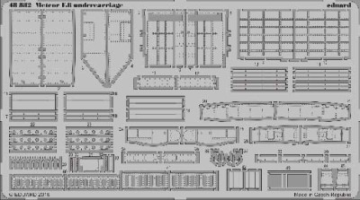 Eduard 48882 Meteor F.8 undercarriage 1/48