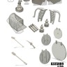 Inside the Armour ITA335089 Alvis FV622 STALWART EXTERIOR detail set 1/35