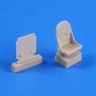 CMK Q48192 Seafire FR.47 – Seat with harness for Airfix 1/48