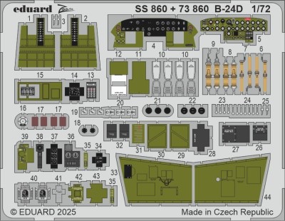 Eduard BIG72189 B-24D part I (AIRF) 1/72