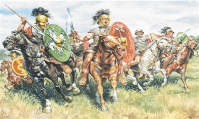 Italeri 06028 Солдаты Roman Cavalry 1st.-2nd Cent. B.C. 1/72