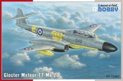 Special Hobby SH72487 Gloster Meteor TT MK.20 (4x camo) 1/72