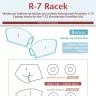 Peewit M72384 Canopy mask Rublic R-7 Racek (KP) 1/72