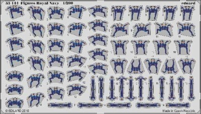 Eduard 53144 Figures Royal Navy 1/200