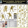 Master Box 35243 Zombie Hunters - Road to Freedom (3 fig.) 1/35