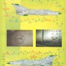 Model Maker Decals D48020 Mikoyan MiG-21PFM/MiG-21M/MiG-21MF/MiG- 21bis/MiG-21UM Polish stencils 1/48