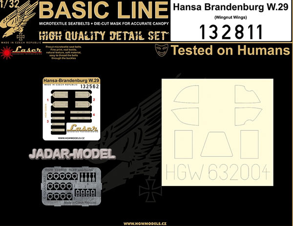 HGW 132811 Hansa-Brandenburg W.29 - Basic Line 1/32