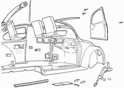 CMK 3008 VW typ 92 SS - interior set for CMK 1/35